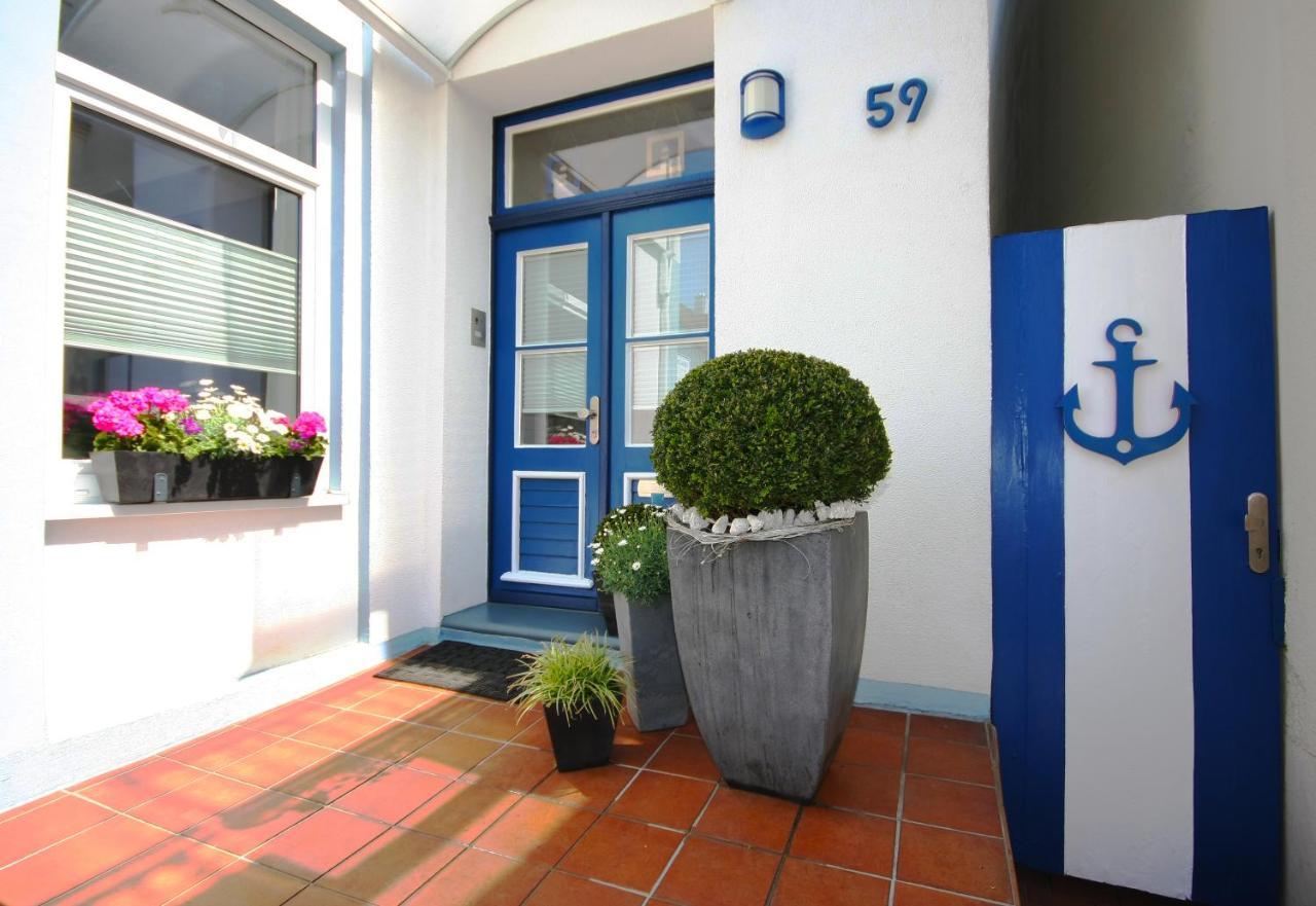 Haus Der Kurzen Wege Apartment Rostock Bagian luar foto